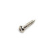 GOTOH® BASS MACHINE HEAD SCREWS WS-03 2.7 x 13mm ROUND HEAD NICKEL (20pcs)