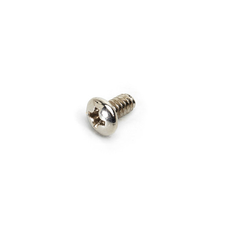 MOUNTING SCREWS FOR US LEVER SWITCH ROUND HEAD NICKEL (4pcs)
