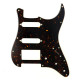 PICKGUARD FOR STRAT® HSS 11 HOLES 4-PLY TORTOISE