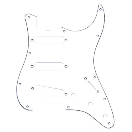FENDER® PICKGUARD STRATOCASTER® S/S/S 11-HOLE VINTAGE MOUNT WHITE