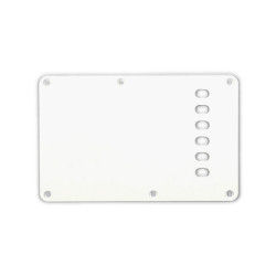 TREMOLO PLATE WHITE 1-PLY E-E 52.5mm