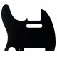 WD PICKGUARD® LEFT HAND FOR FENDER® TELE® 5 HOLES 1.52mm 1 PLY BLACK