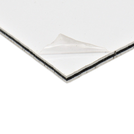 ALL PARTS® PICKGUARD BLANK 30 x 45cm x 2.28mm 3 PLY WHITE