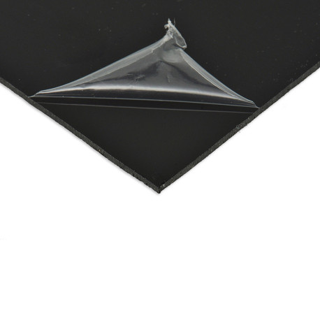 ALL PARTS® PICKGUARD BLANK 30 x 45cm x 2.28mm 1 PLY BLACK MAT