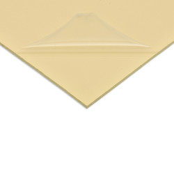 ALL PARTS® PICKGUARD BLANK 30 x 45cm x 2.28mm 1 PLY CREAM