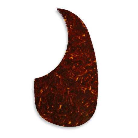 PICKGUARD FOR ACOUSTIC GUITAR MARTIN® STYLE ADHESIVE TORTOISE