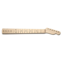 TELE MAPLE 1PCE 71/4, 21 LBF VEE SHAPE NO FINISH