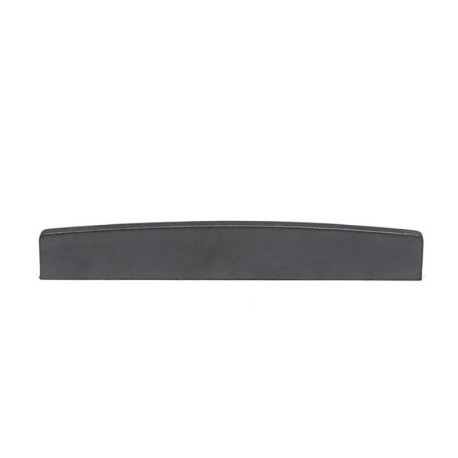 BLACK TUSQ XL® SADDLE ACOUSTIC BLANK 76.7 x 3.1 x 11.4mm