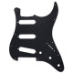 HOSCO® PICKGUARD FOR STRAT® SSS 11 HOLES PLASTIC CARBON PATTERN