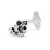 GOTOH® GBU510C-9 BASS MACH HEAD 14mm CLOVER BUTT. BASS SIDE 1:20 CHROME (1pce)
