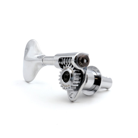GOTOH® GBU510M-9 BASS MACH HEAD 14mm Y BUTT. TREBLE SIDE 1:20 CHROME (1pce)