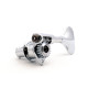 GOTOH® GBU510C-12 BASS MACH HEAD 17mm Y BUTT BASS SIDE 1:20 CHROME (1pce)