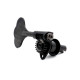 GOTOH® GBU510C-9 BASS MACH HEAD 14mm CLOVER BUTT. TREBLE SIDE 1:20 BLACK (1pce)
