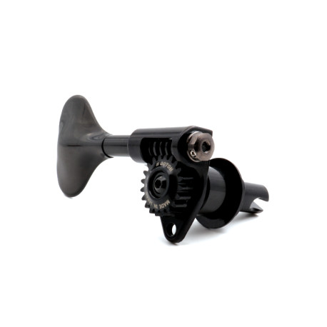 GOTOH® GBU510M-9 BASS MACH HEAD 14mm Y BUTT. TREBLE SIDE 1:20 BLACK (1pce)