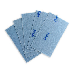 VALRESA® FLEXIBLE SANDING PAPER 75 x 130 mm GRAIN 800 (5PCS)
