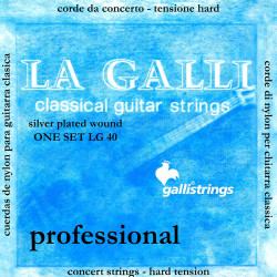GALLI STRINGS® CLASSICAL STRINGS "LA CLASSIQUE" HARD TENSION