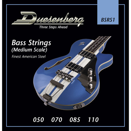 DUESENBERG® BASS STRINGS MEDIUM SCALE 050-110 NICKEL PLATED