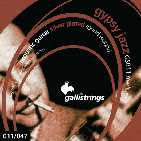 GALLI STRINGS® GYPSY JAZZ STRINGS 011- 047 (BALL END)