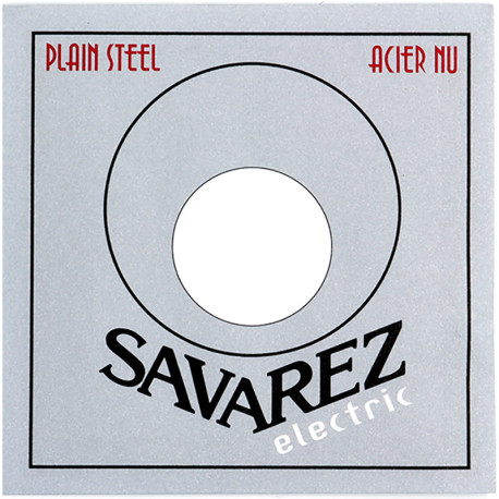 SAVAREZ® HEXAGONAL EXPLOSION GUITAR SINGLE STRING PLAIN STEEL 009