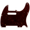 ALL PARTS® PICKGUARD FOR FENDER® TELE® 8 HOLES 2.54mm 4 PLY CELLULO TORTOISE