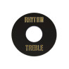 TOGGLE RING TREBLE/RYTHM BLACK