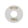 TOGGLE RING TREBLE/RYTHM WHITE