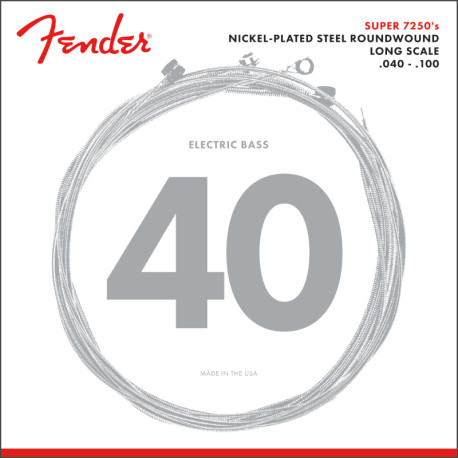 FENDER® 7250L BASS STRINGS 040-100