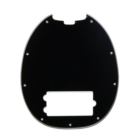 MUSICMAN STINGRAY* BLACK 3-PLY .090