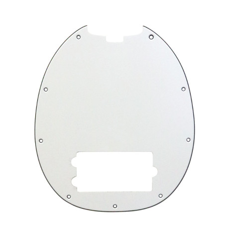 MUSICMAN STINGRAY* WHITE 3-PLY .090