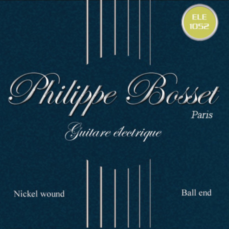 PHILIPPE BOSSET® ELECTRIC STRINGS REGULAR 010-052
