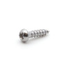 GOTOH® WS-18 MACHINE HEAD SCREWS 2.4 x 10mm ROUND HEAD CHROME (Bulk 20pcs)