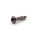 GOTOH® WS-18 MACHINE HEAD SCREWS 2.4 x 10mm ROUND HEAD COSMO BLACK (Bulk 50pcs)