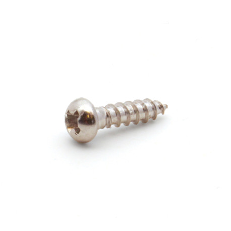 GOTOH® WS-18 MACHINE HEAD SCREWS 2.4 x 10mm ROUND HEAD NICKEL (Bulk 20pcs)