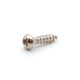 GOTOH® WS-18 MACHINE HEAD SCREWS 2.4 x 10mm ROUND HEAD NICKEL (Bulk 50pcs)