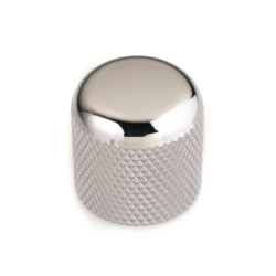 GOTOH® VK1-18 DOME KNOBS 18 x 18mm FOR 6mm SHAFT NICKEL (Bulk 10pcs)