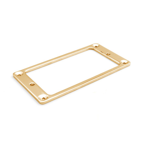 PICKUP RING HUMBUCKER FLAT 2mm METAL GOLD