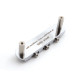 HALON® OFFSET BRIDGE BRASS SADDLES METRIC CHROME