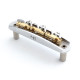 HALON® OFFSET BRIDGE BRASS SADDLES METRIC CHROME