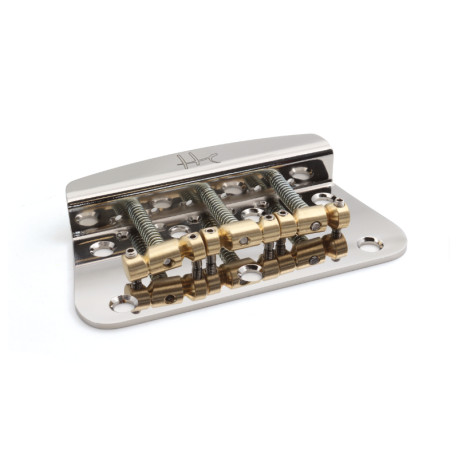 HALON® MUSICMASTER® STYLE BRIDGE BRASS SADDLES CHROME
