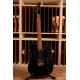MARCEAU® GUITAR ELEGANTE ROASTED FLAMED MAPLE NECK BLACK GLOSS