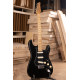 MARCEAU® GUITAR EXPERIENCE ROASTED FLAMED MAPLE NECK BLACK GLOSS
