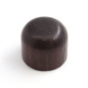 DOME KNOB 6mm PUSH-ON MOUNT ROSEWOOD