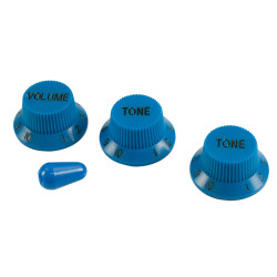 WD® KNOB SET STRAT® STYLE US SIZE BLUE