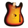 HOSCO® REPLACEMENT BODY FOR TELE® ALDER 3pcs 3 TONE SUNBURST