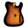 HOSCO® CORPS TYPE TELE® AULNE 3pcs SUNBURST 2 TONS