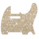 WD® CUSTOM PICKGUARD FOR TELE® 8 HOLES 2.28mm 4 PLY CREAM PEARL