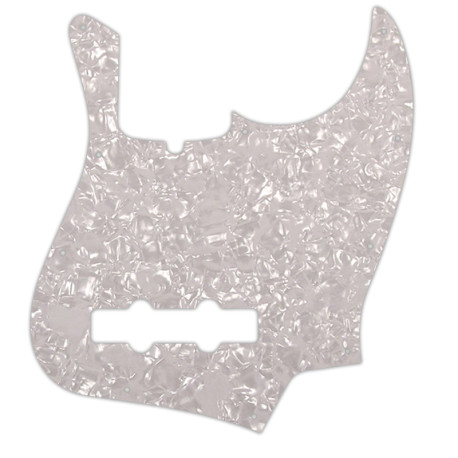 WD® CUSTOM PICKGUARD JAZZ BASS® AMERICAN STANDARD WHITE PEARL 4 PLY