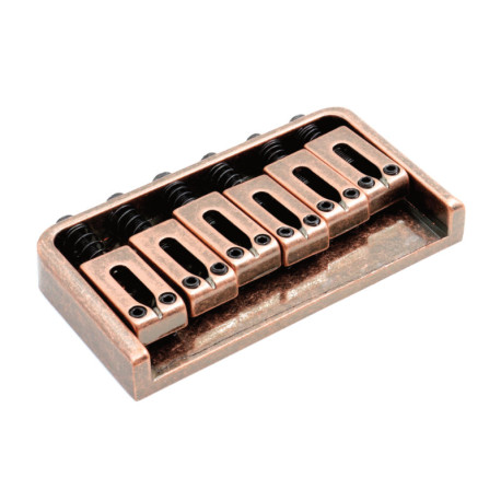 HARDTAIL BRIDGE KD BY AXLABS® STRING THROUGH ANTIQUE BRONZE