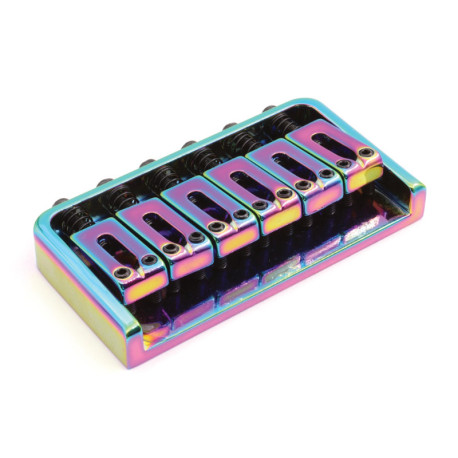 HARDTAIL BRIDGE KD BY AXLABS® STRING THROUGH BURNT CHROME