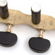 APARICIO CLASSICAL MACHINE HEADS "MURCIA" SATIN / BLACK SHAFTS / EBONY BUTTONS